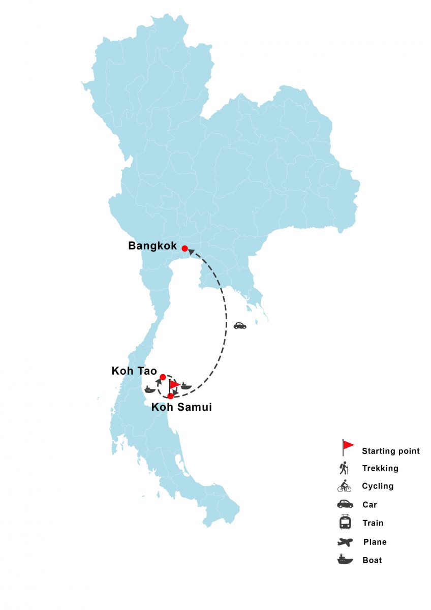 Koh Samui Koh Tao Explore 8 days 7 nights